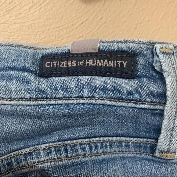 Citizens of Humanity Rocket Crop Jeans Skinny Size 25 - Picture 9 of 13